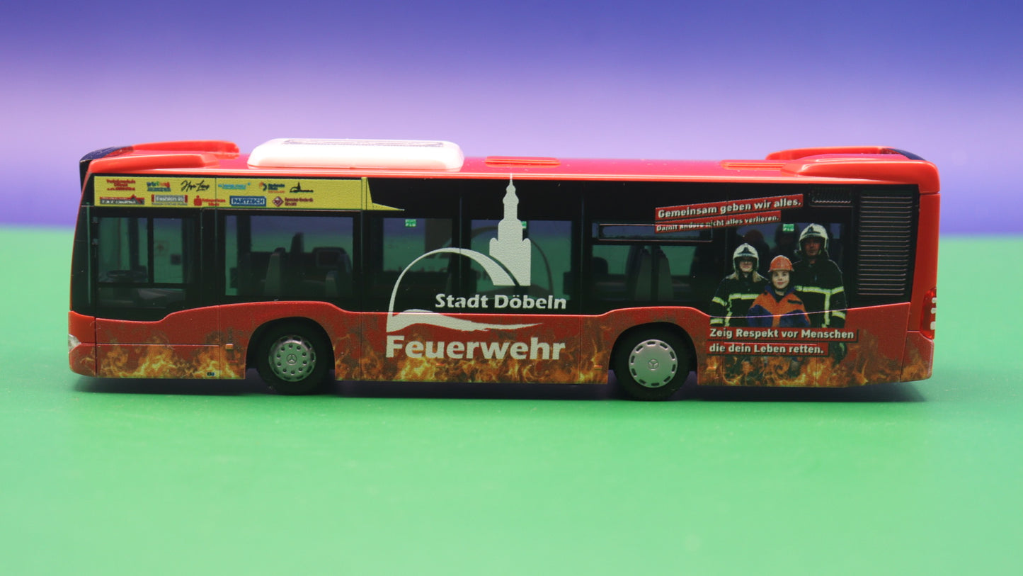 Mercedes Benz Citaro K - Regiobus Mittelsachsen - Feuerwehr Döbeln - Modellbus Rietze 67974