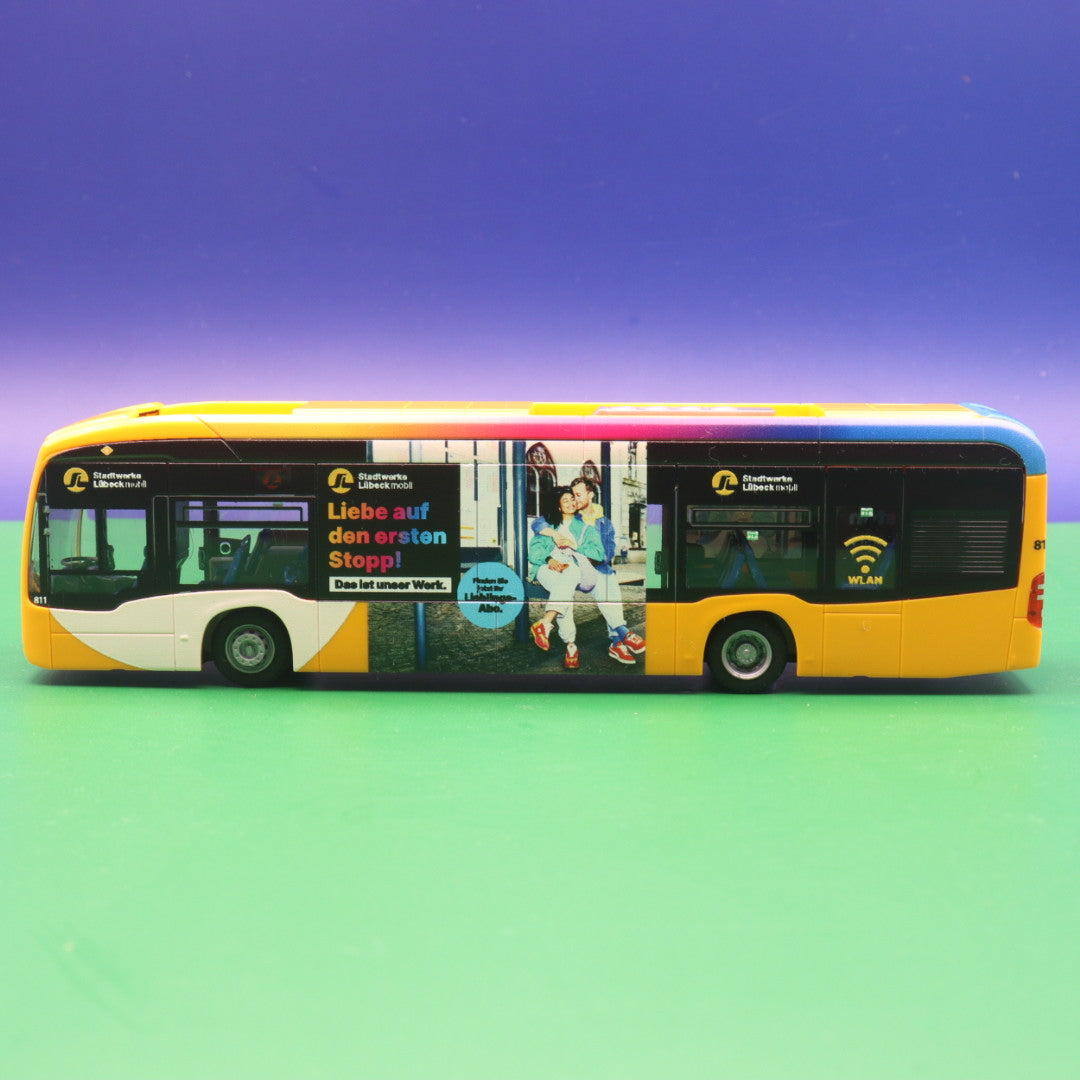 Mercedes Benz eCitaro - Stadtwerke Lübeck - Modellbus Rietze 75572