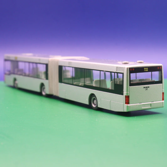 MAN NG - Rheinbahn Düsseldorf - Linie 722 Messe Stadthalle - Modellbus Rietze