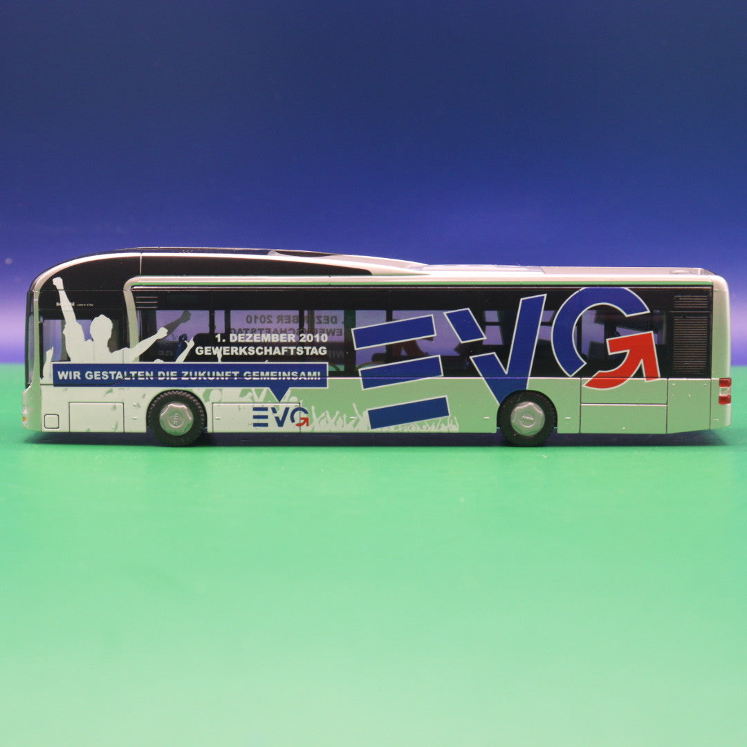 MAN Lions City Hybrid - EVG Eisenbahn und Verkehrsgewerkschaft - Gewerkschaftstag 2010 - Modellbus Rietze