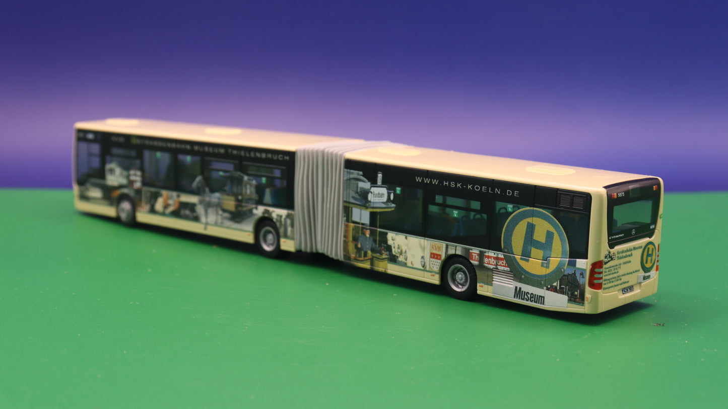 Mercedes Benz Citaro C2 G - WSW Wuppertal - KVB Straßenbahn Museum Thielenbruch - Modellbus Rietze