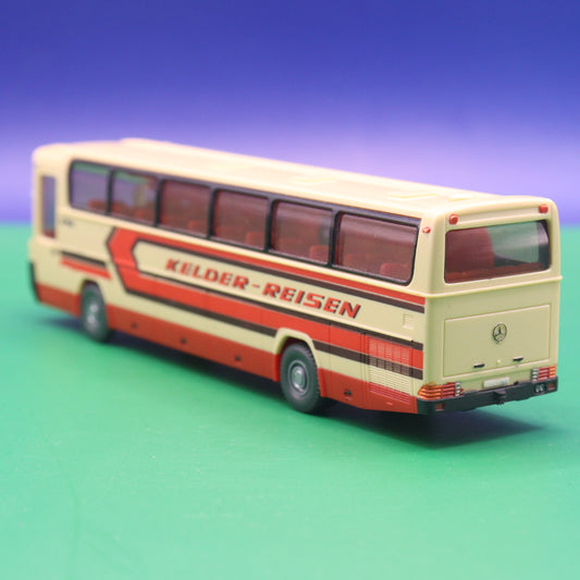 Mercedes Benz O 303 RHD - Kelder Reisen - Gebraucht, Ohne OVP - Modellbus Wiking