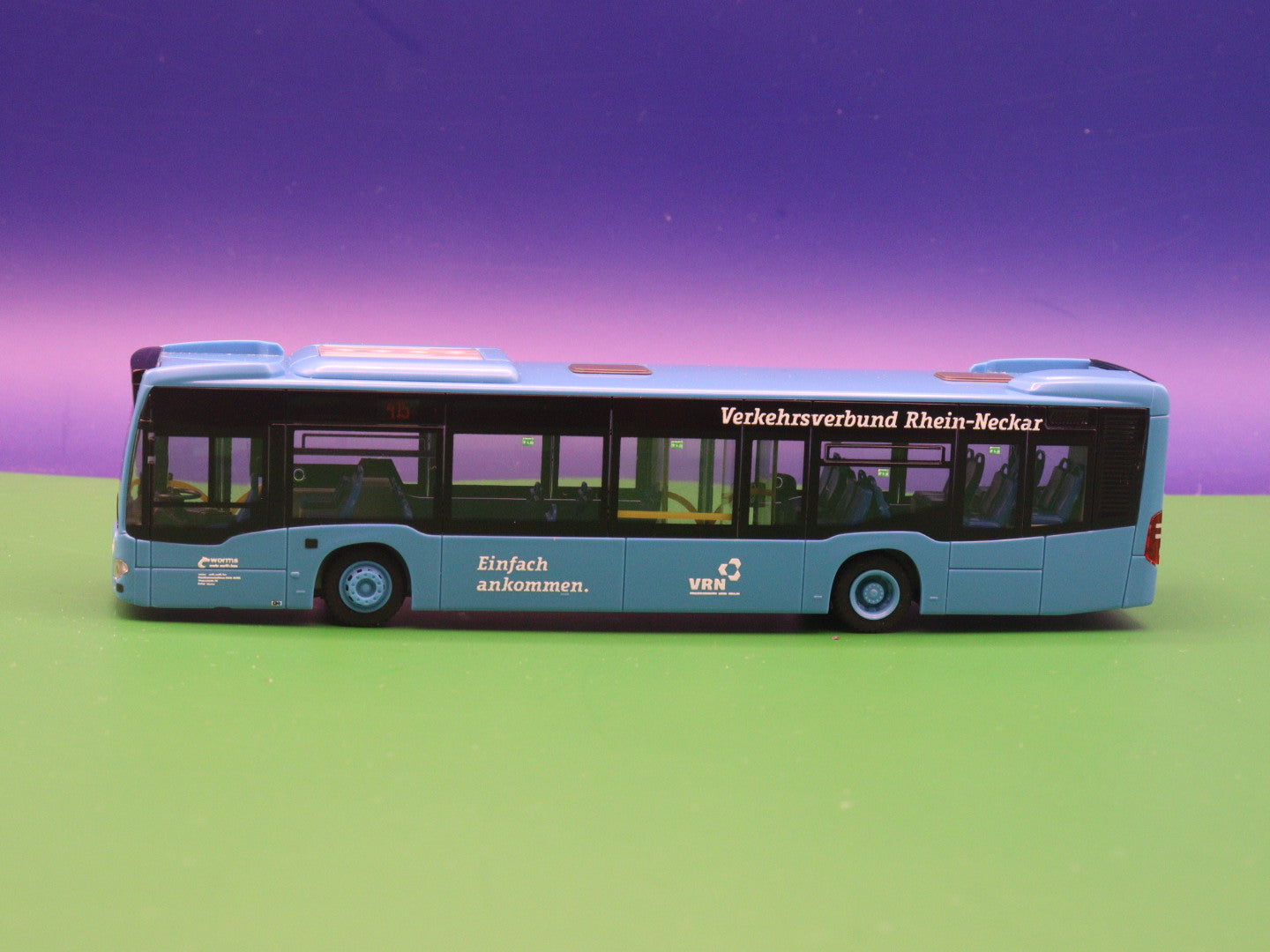 Mercedes Benz Citaro C2 - Omnibus Zarth (VRN) Verkehrsverbund Rhein Neckar - Modellbus Rietze 69360