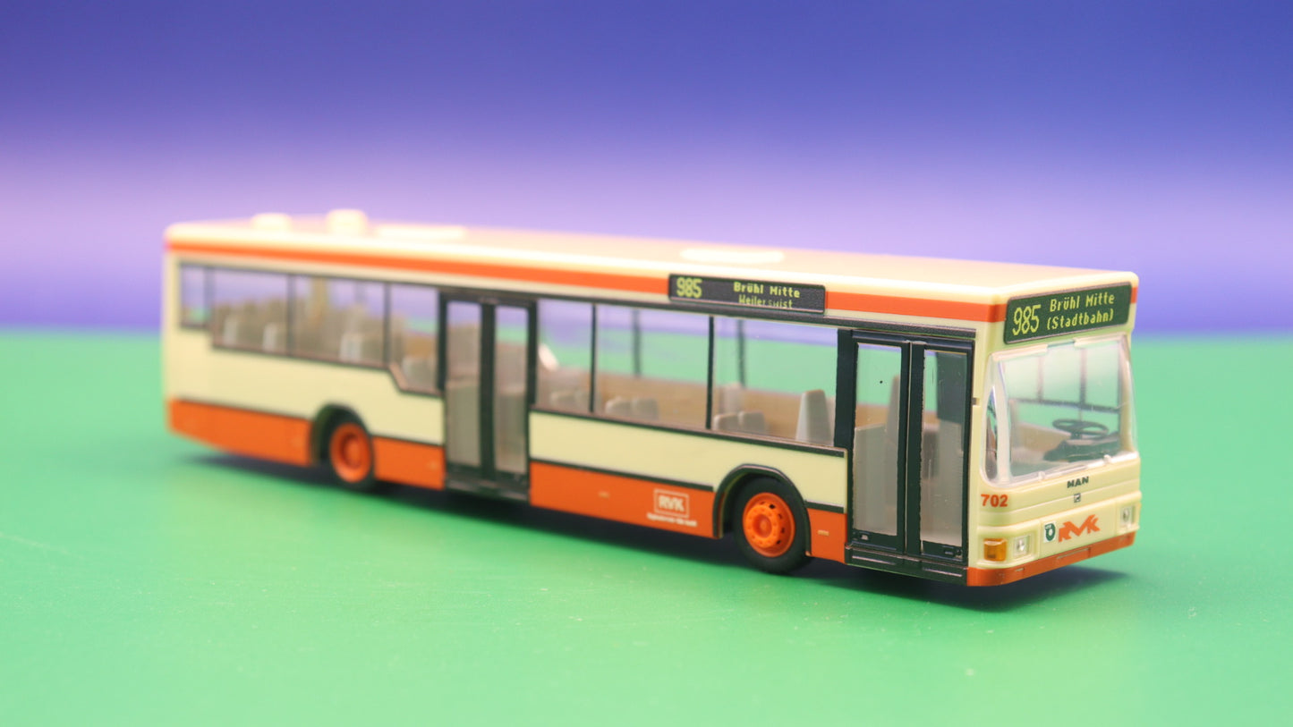 MAN NL 202 - RVK Köln Linie 985 - Modellbus Rietze 75028