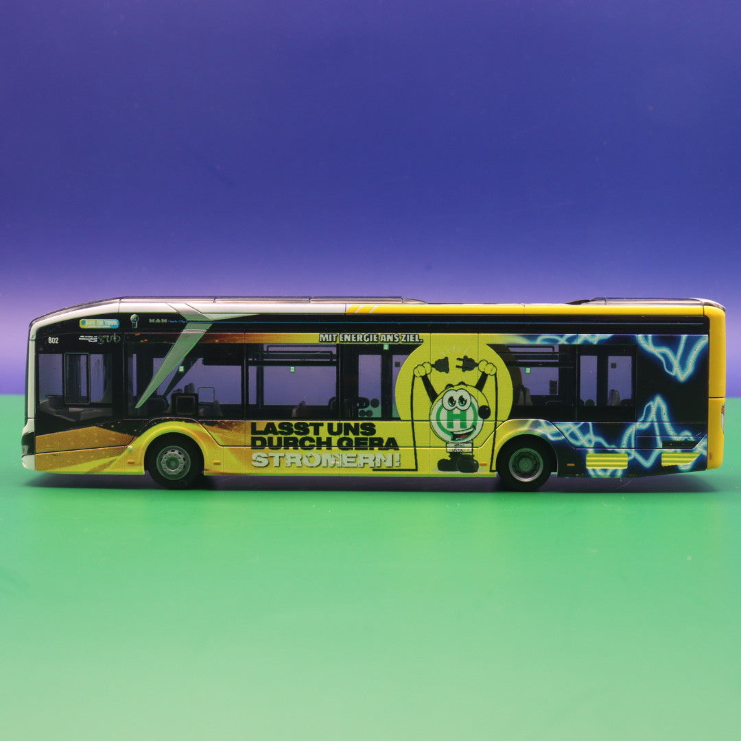 MAN Lion s City 12 E, GVB Gera Modellbus Rietze 76323 Gebraucht