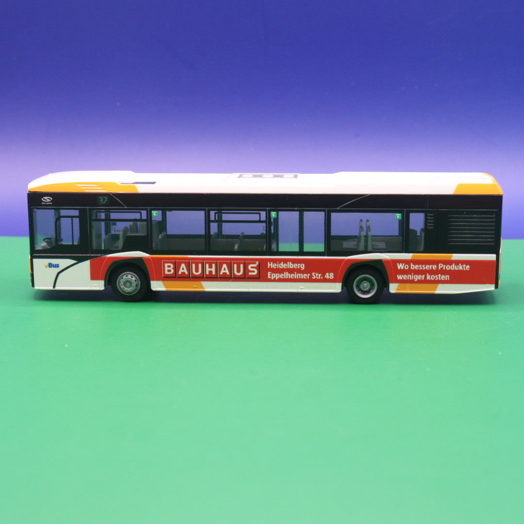 Solaris Urbino 12, V-Bus Lampertheim Bauhaus 2014 model bus Rietze 73052
