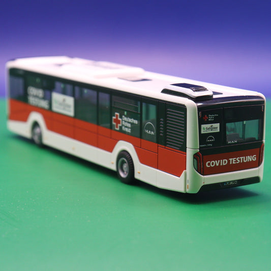 MAN New Lions City - DRK KV - Braunschweig Salzgitter - Covid Teststation - MAN Truck & Bus SE - Modellbus Rietze 75347