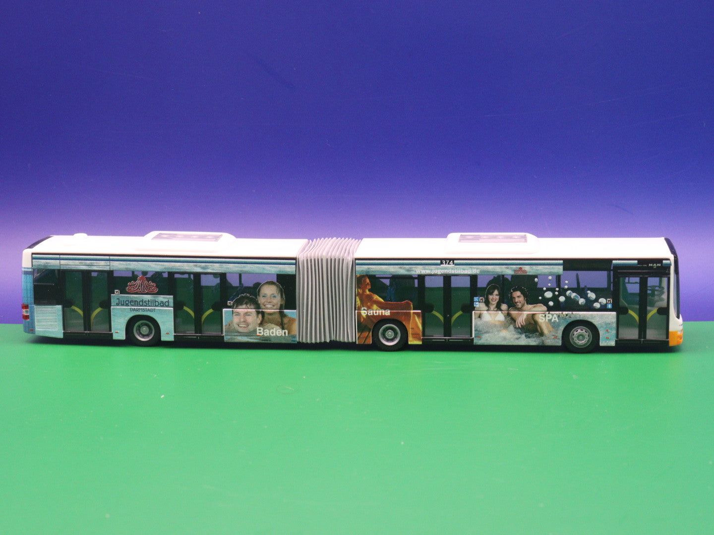 MAN Lions City G - Jugendstillbad Darmstadt - Modellbus Rietze 67288