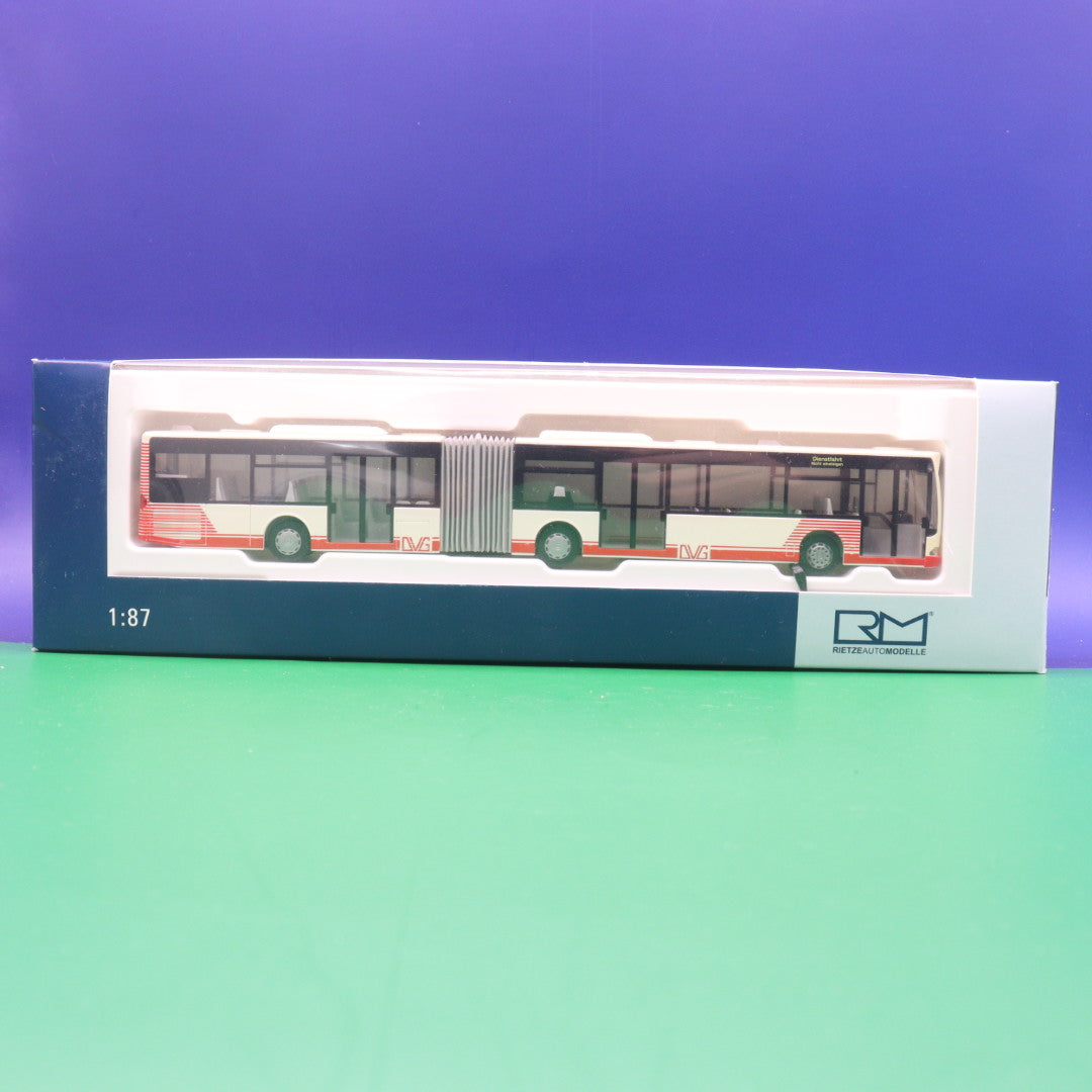 Mercedes Benz O530 Citaro G - DVG Duisburg - Duisburger Verkehrsgesellschaft - Ziel: Dienstfahrt nicht einsteigen - Modellbus Rietze
