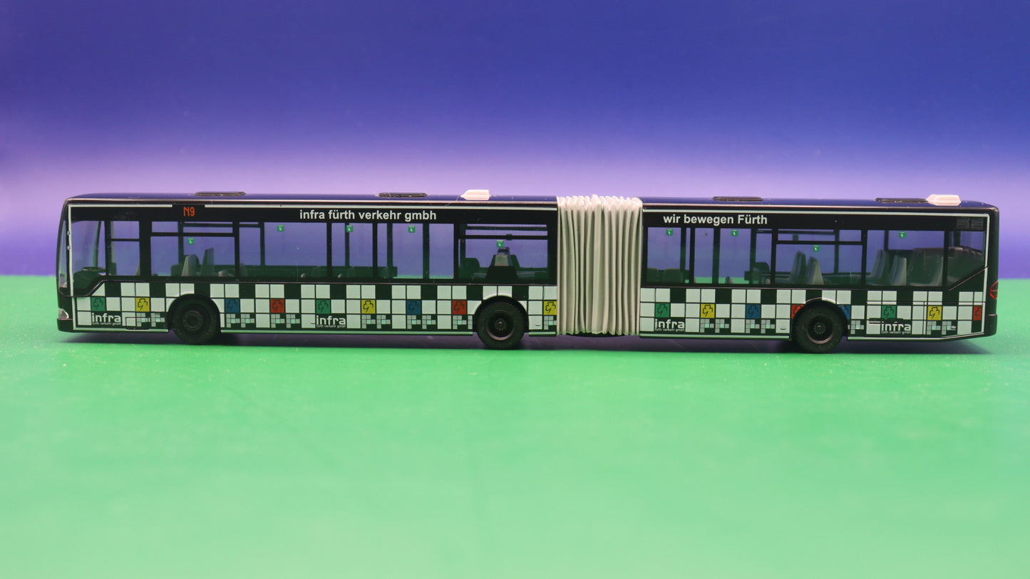 Mercedes Benz O530 Citaro G - Infra Fürth - Wir bewegen Fürth - Modellbus Rietze 62858