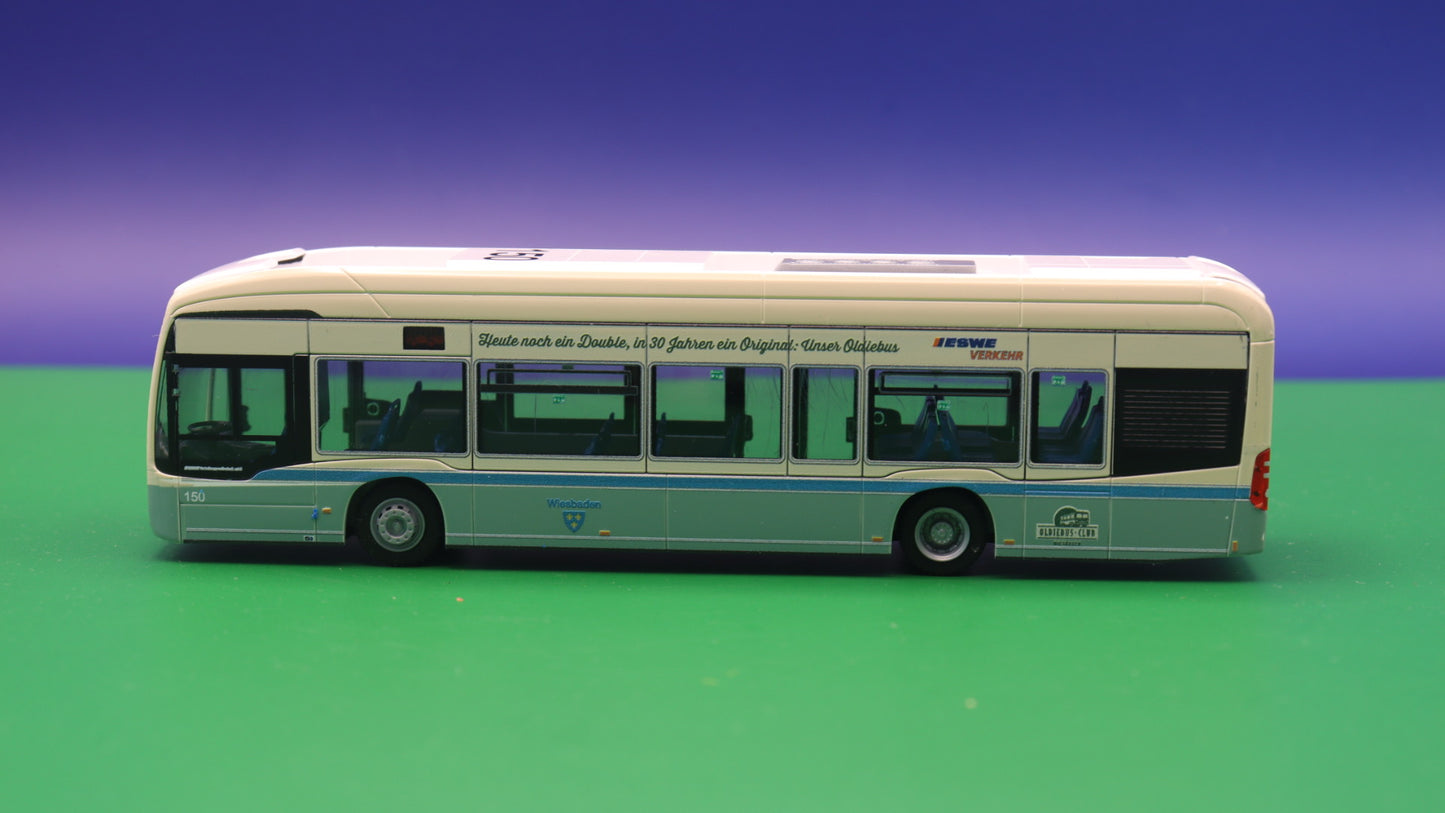 Mercedes Benz eCitaro - ESWE Verkehr Wiesbaden im O 317 Design (1961) - Modellbus Rietze