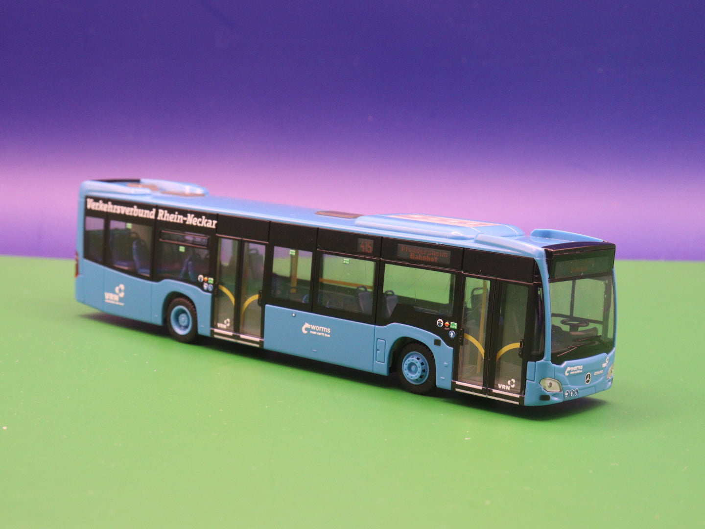 Mercedes Benz Citaro C2 - Omnibus Zarth (VRN) Verkehrsverbund Rhein Neckar - Modellbus Rietze 69360