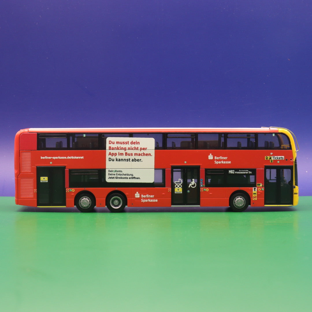 Alexander Denis Enviro 500 - BVG Berlin - Berliner Sparkasse - Modellbus Rietze 78014