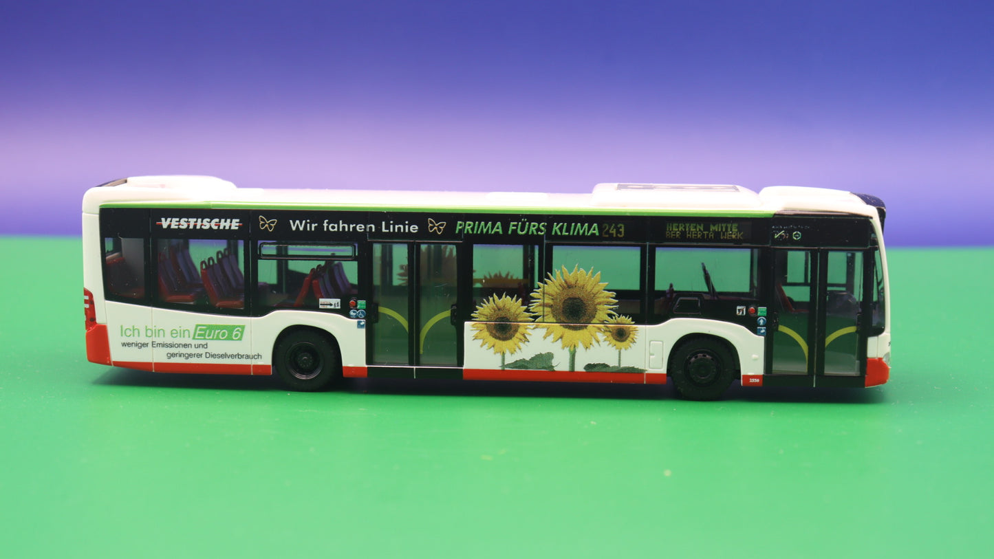 Mercedes Benz Citaro C2 - Vestische Prima fürs klima - Modellbus Rietze 69473