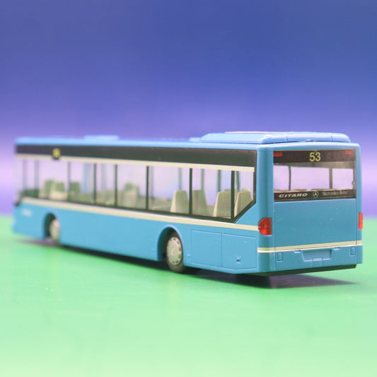 Mercedes Benz O530 Citaro - MVG München - Linie 53 Ostbahnhof U S Museumslinie - Modellbus Rietze FRONTSCHEIBE FEHLT ! OHNE OVP !