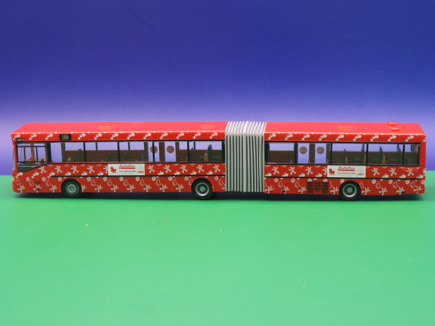 Mercedes Benz O 405 G - EVAG - Essener Verkehrs AG - Roskothen - Modelllbus Rietze 69823