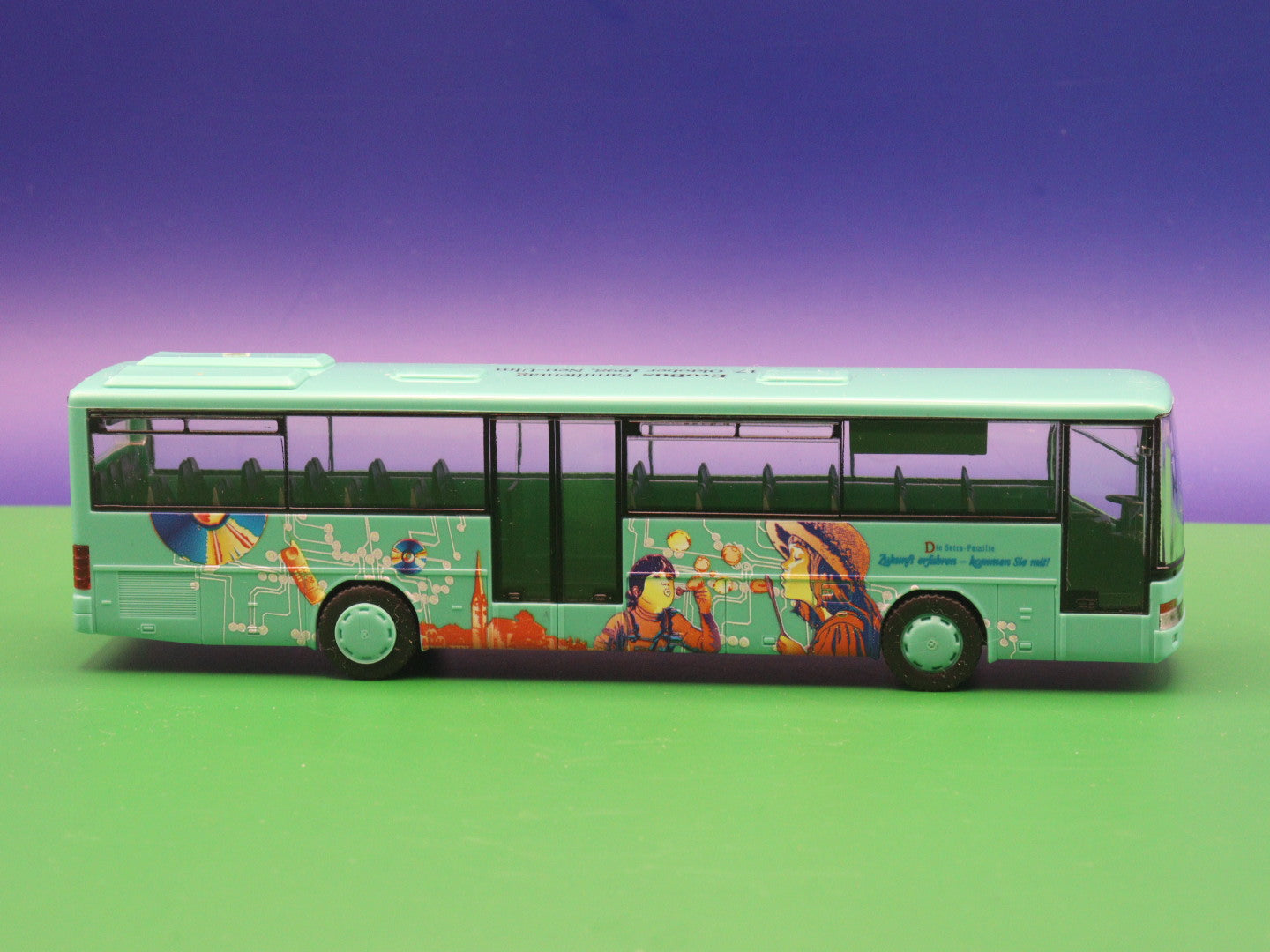 Setra S 315 UL - Zukunft erleben - EvoBus Familientag 17. Okt 1998 Neu Ulm - Modellbus Rietze
