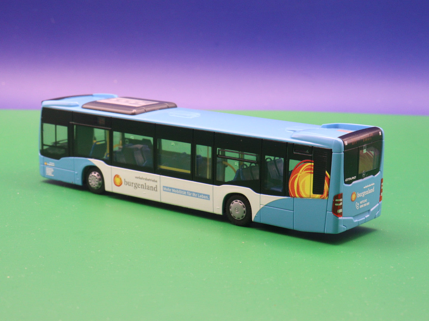 Mercedes Benz Citaro 12 - Verkehrsbetriebe Burgenland - Modellbus Rietze 69356