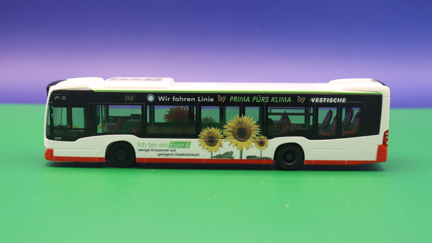 Mercedes Benz Citaro C2 - Vestische Prima fürs klima - Modellbus Rietze 69473