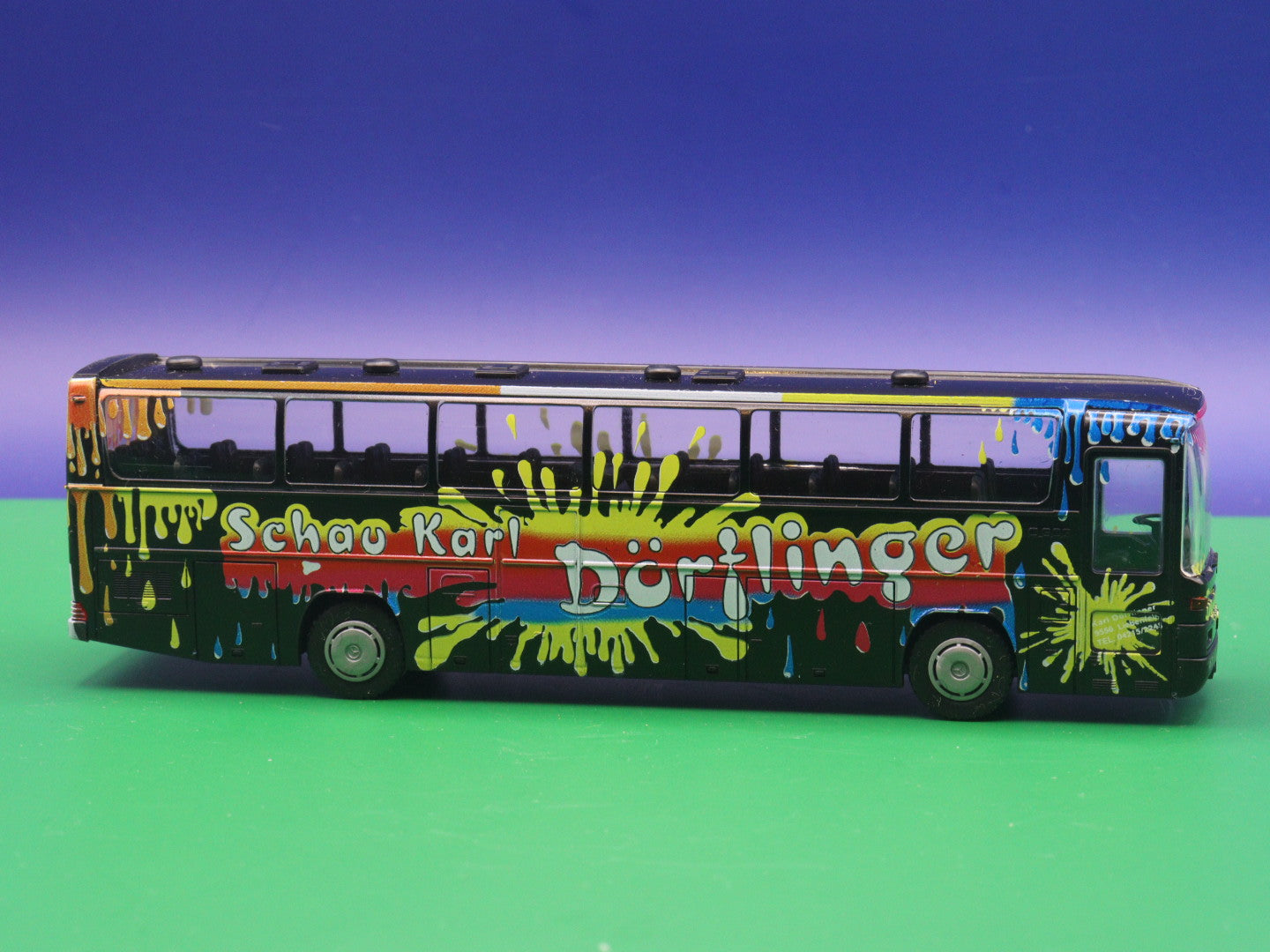 Mercedes Benz O 303 RHD - Dörflinger - Liebenfels St Veth an der Glan - Modellbus Rietze 60188 Reisebus