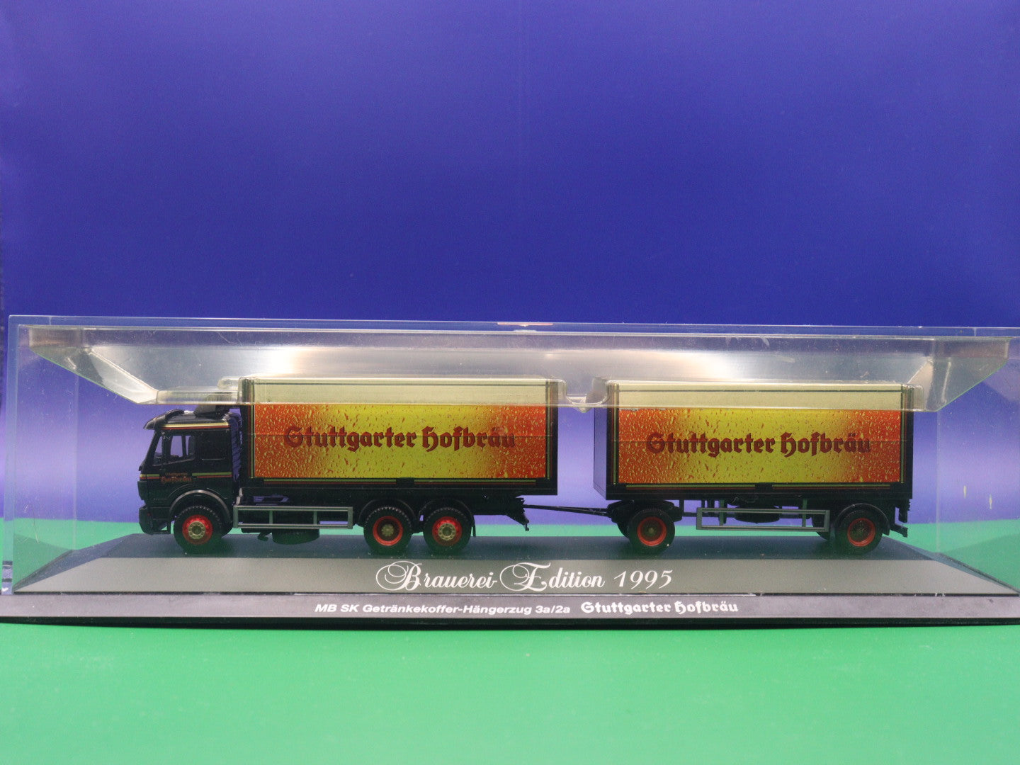 Mercedes Benz Lkw Modell - Stuttgarter Hofbräu - Herpa LKW Modell 1:87 H0