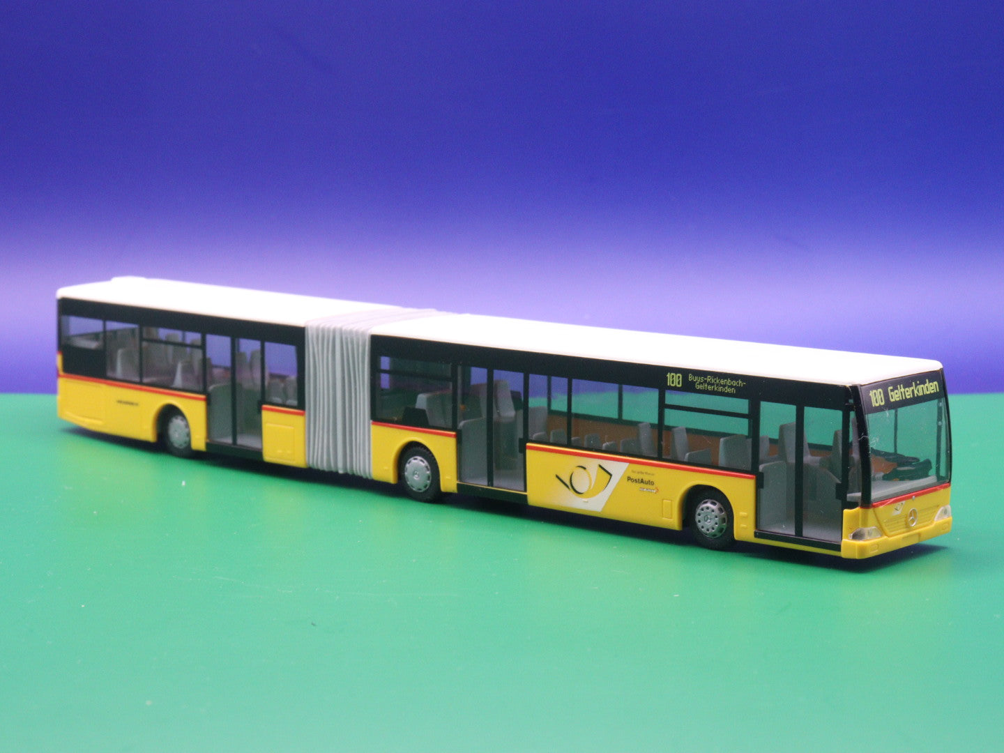 Mercedes Benz O530 Citaro G - Die Post Postbus Linie 100 - Modellbus Rietze 67035