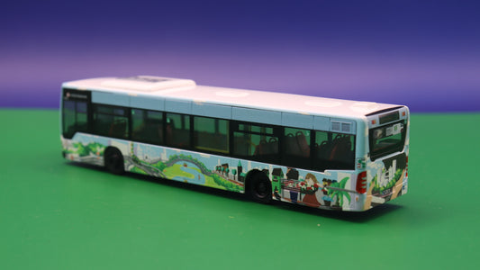 HHA Citaro Facelift Hamburg Hochbahn special model Paintbus 2022 (end of journey please do not get in) model bus Rietze 69921-2