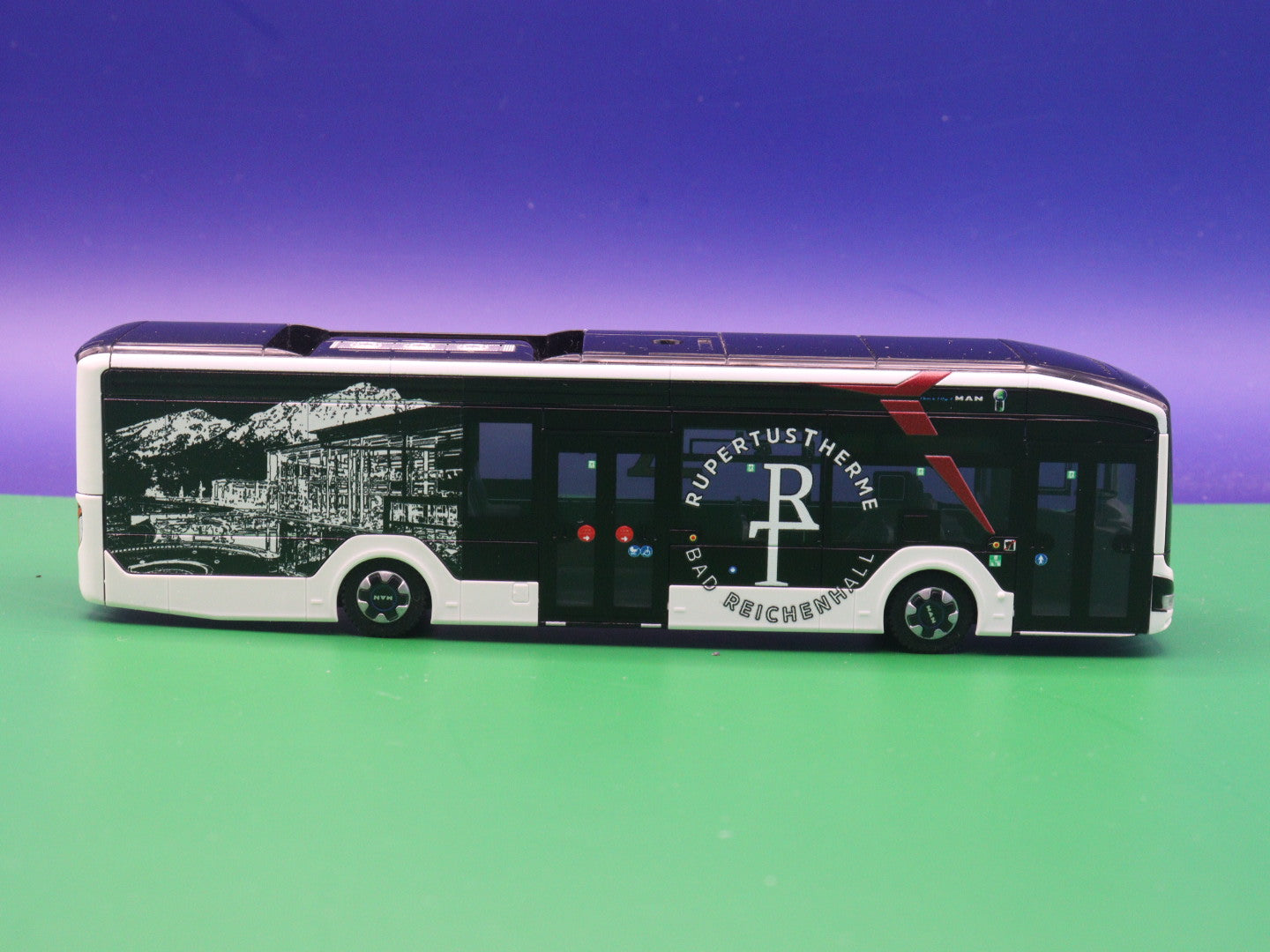 MAN Lions City 12 Stadtwerke Bar Reichenhall - Ruppertustherme - Modellbus Rietze 76343