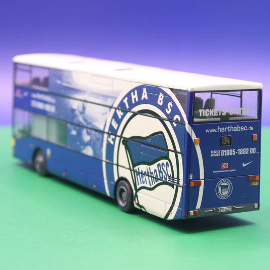 MAN DN95 - BVG Berlin - Hertha BSC Mannschaftsbus - Modellbus Rietze 67501