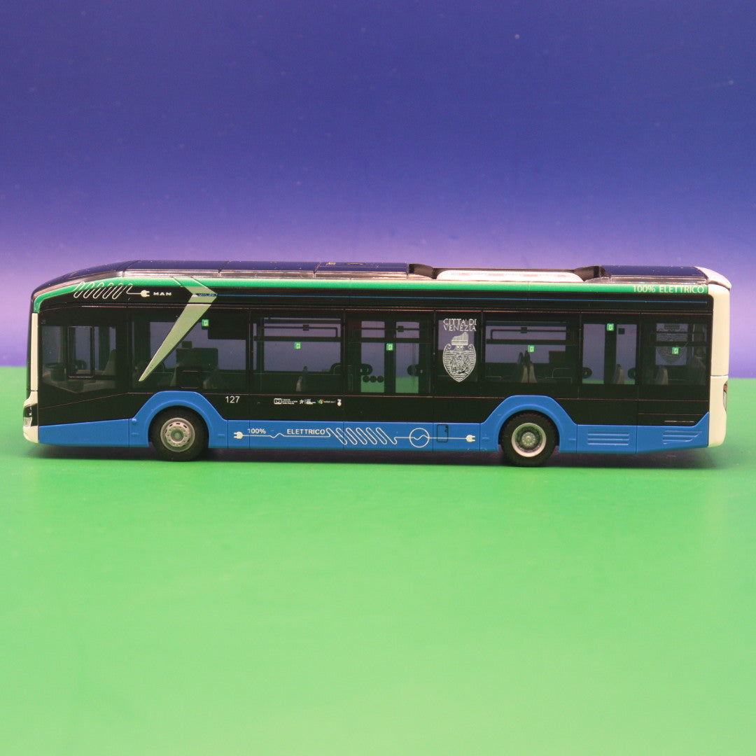 MAN Lions City 12 E - ACTV Venedig Italien (IT) - 100% Electtrico - Linie 2L Venezia - Modellbus Rietze 76353