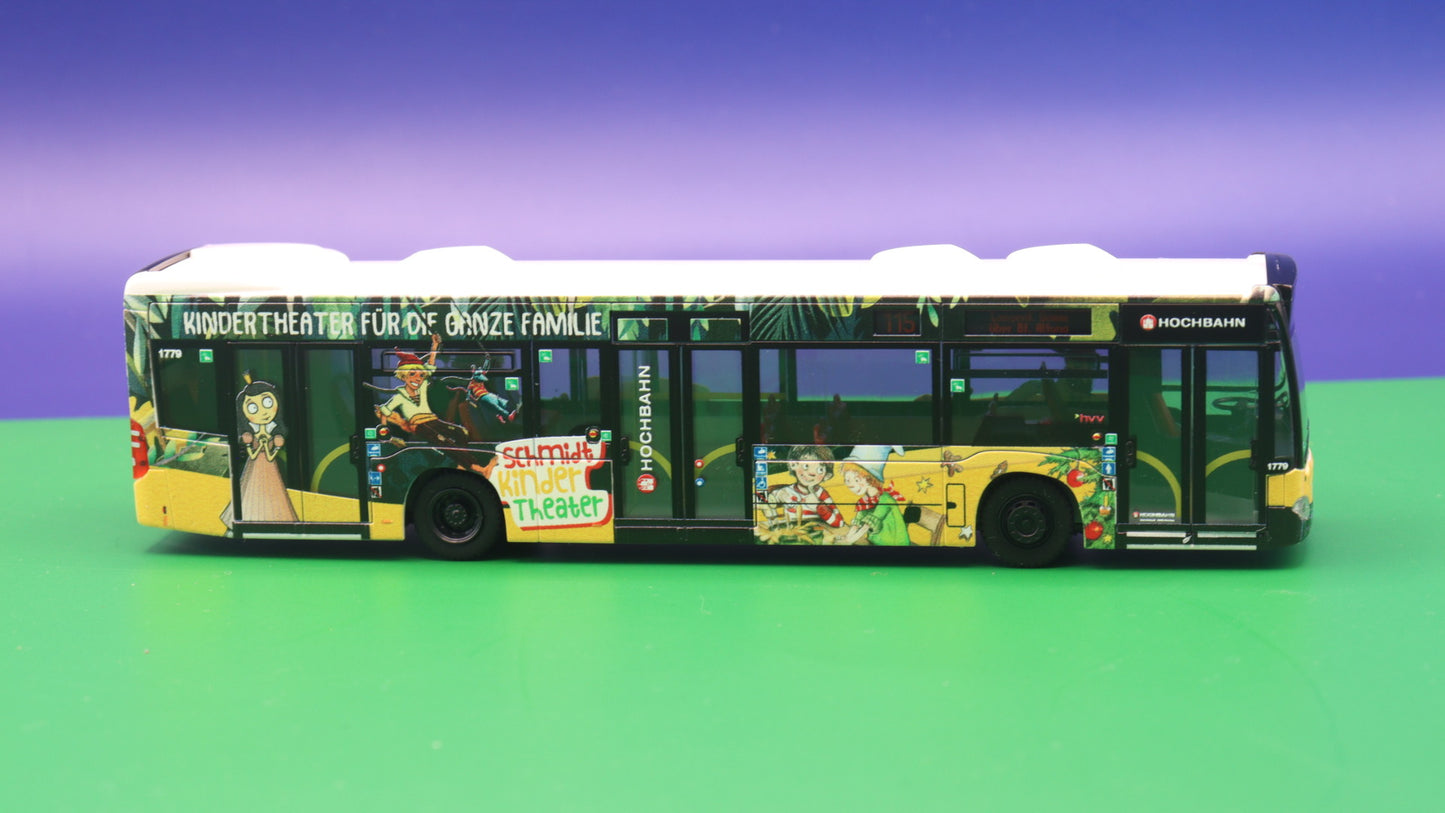 Mercedes Benz Citaro C2 - Schmidt Kinder Theater - Linie X22 - Hochbahn Hamburg - Modellbus Rietze 73510