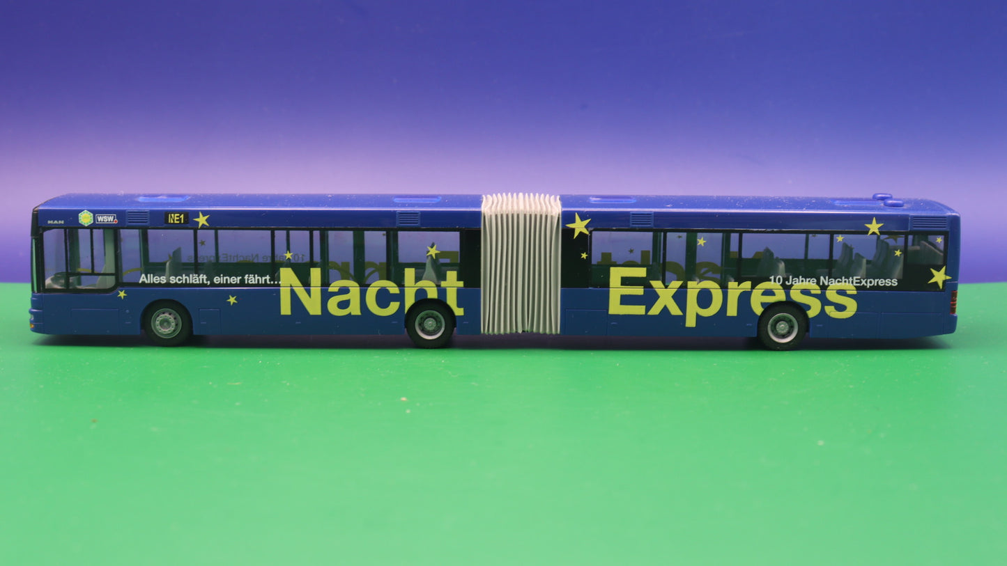 MAN NG - WSW Wuppertal - Nacht Express - Modellbus Rietze