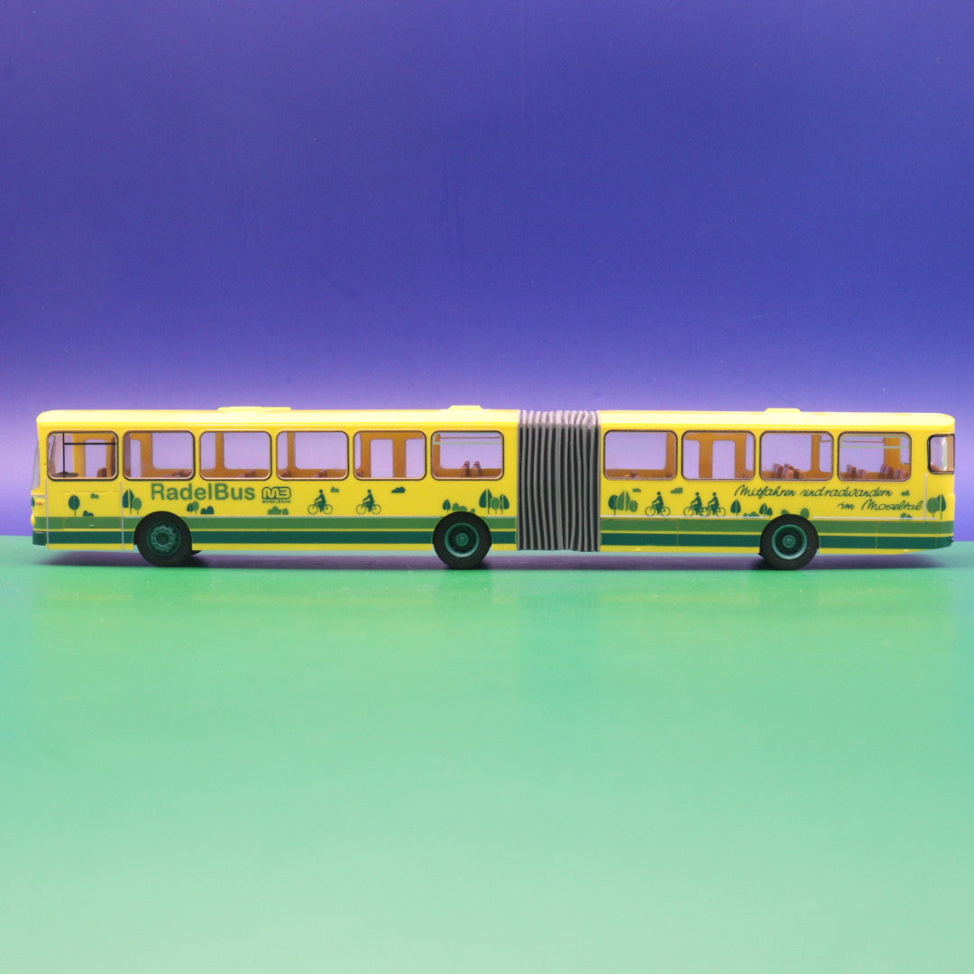 Mercedes Benz O305 G - Moselbahn Trier - Radelbus - Modellbus Rietze 74526