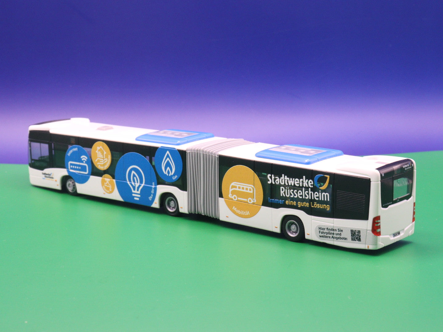 Citaro C2 G Stadtwerke Rüsselsheim Hesse model bus Rietze