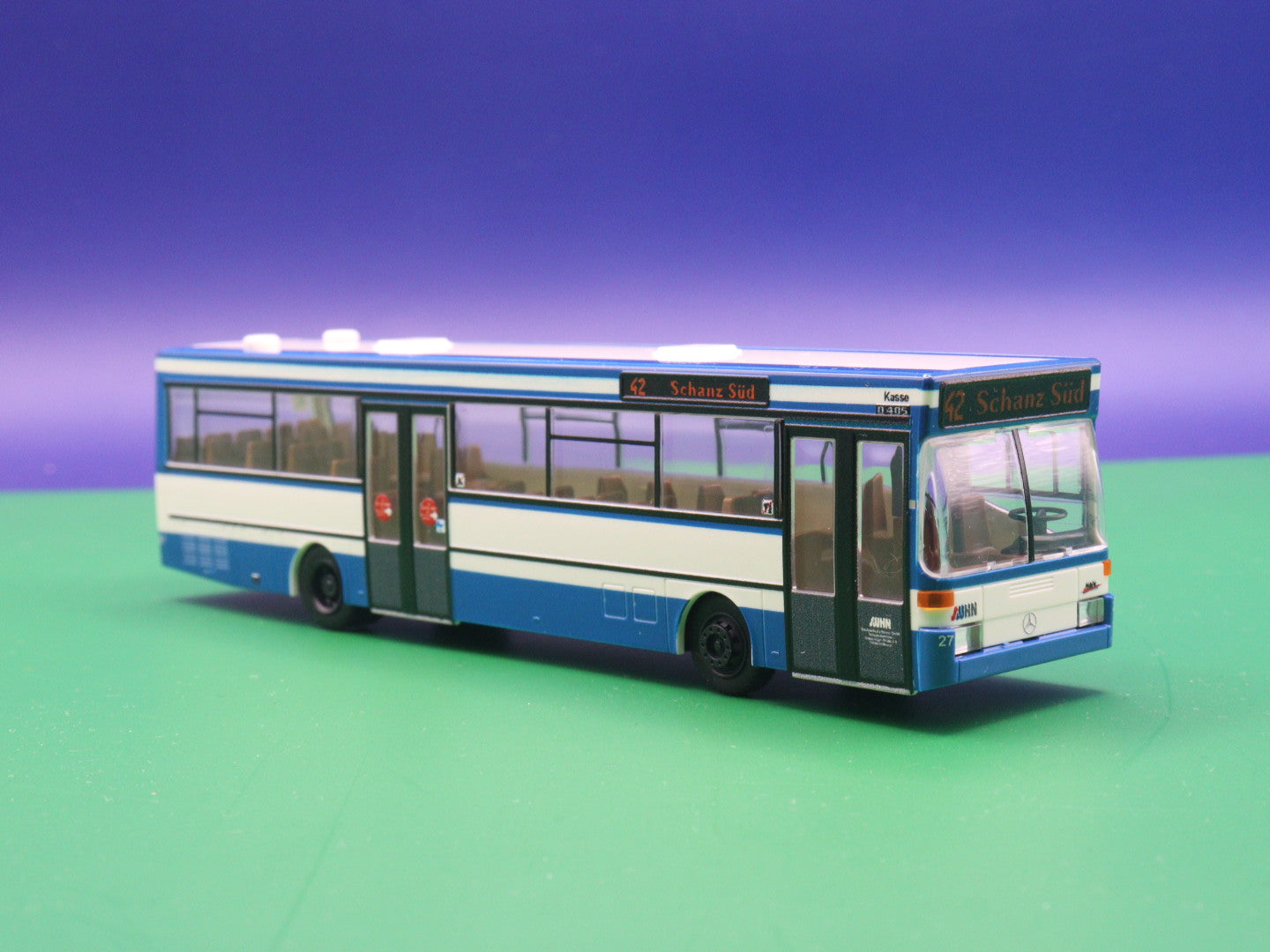 Mercedes Benz O405 - Stadtwerke Heilbronn - Modellbus Rietze 71845