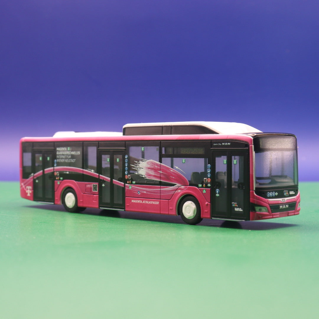 MAN New Lions City 12 - Magneta - Wiener Linien - Modellbus Rietze 75414
