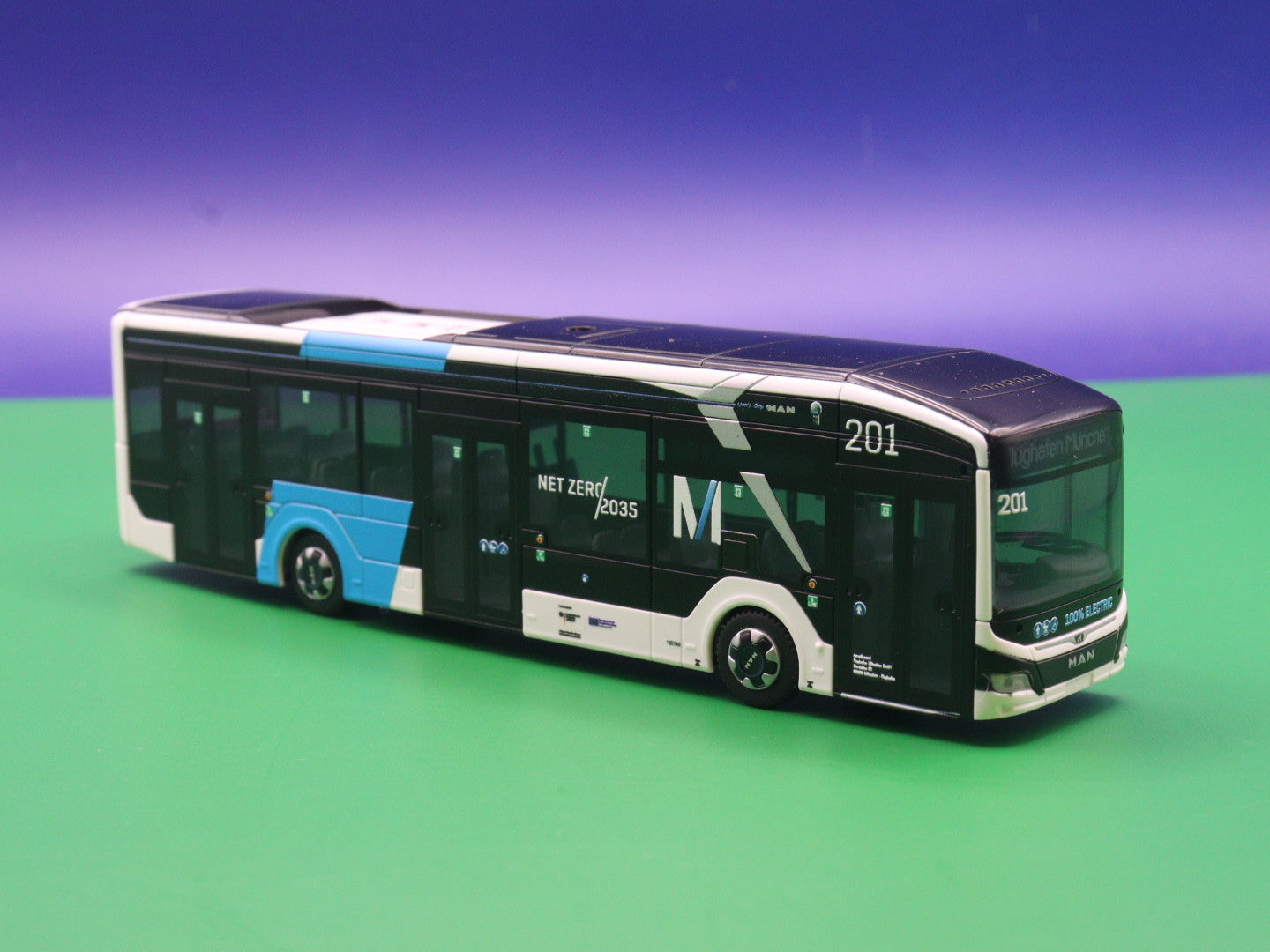 MAN Lions City 12E - Flughafen München - Modellbus Rietze 46342