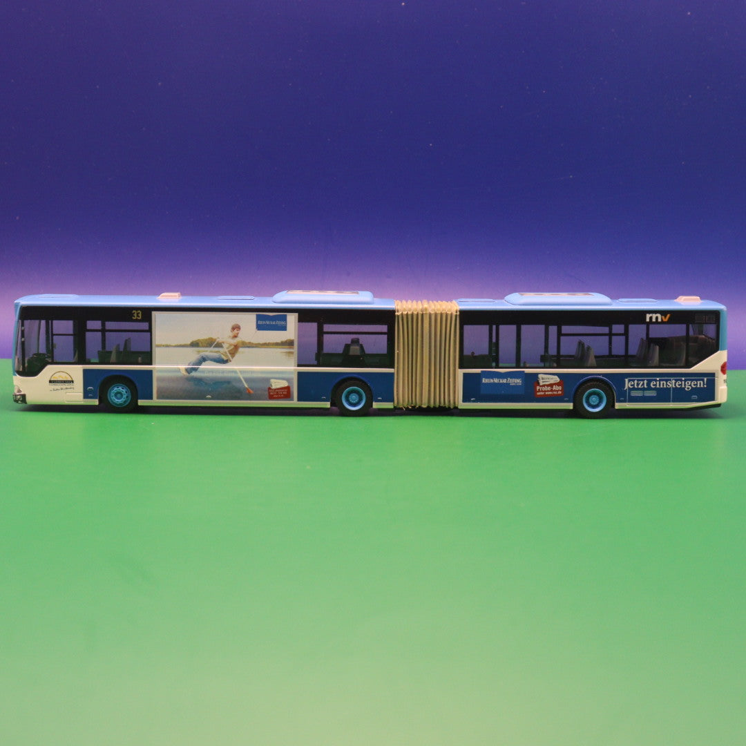 Mercedes Benz O530 Citaro G - RNV Baden Württemberg - Rhein Neckar Zeitung - Gebraucht - Modellbus Rietze