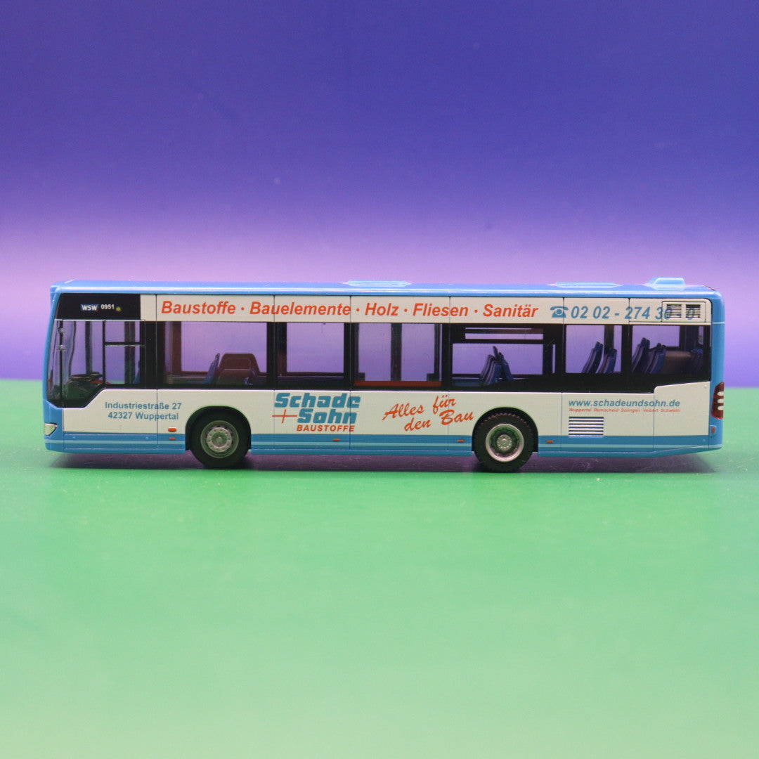 Mercedes Benz O530 Citaro Facelift K - Schade+Sohn Baustoffe - WSW Wuppertal - Modellbus Rietze
