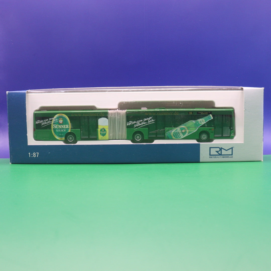 Mercedes Benz O530 Citaro G - KVB Köln - Sünner Kölsch - Linie 136 Lindenthal Dürener Str Hohenlind - Modellbus Rietze 67031