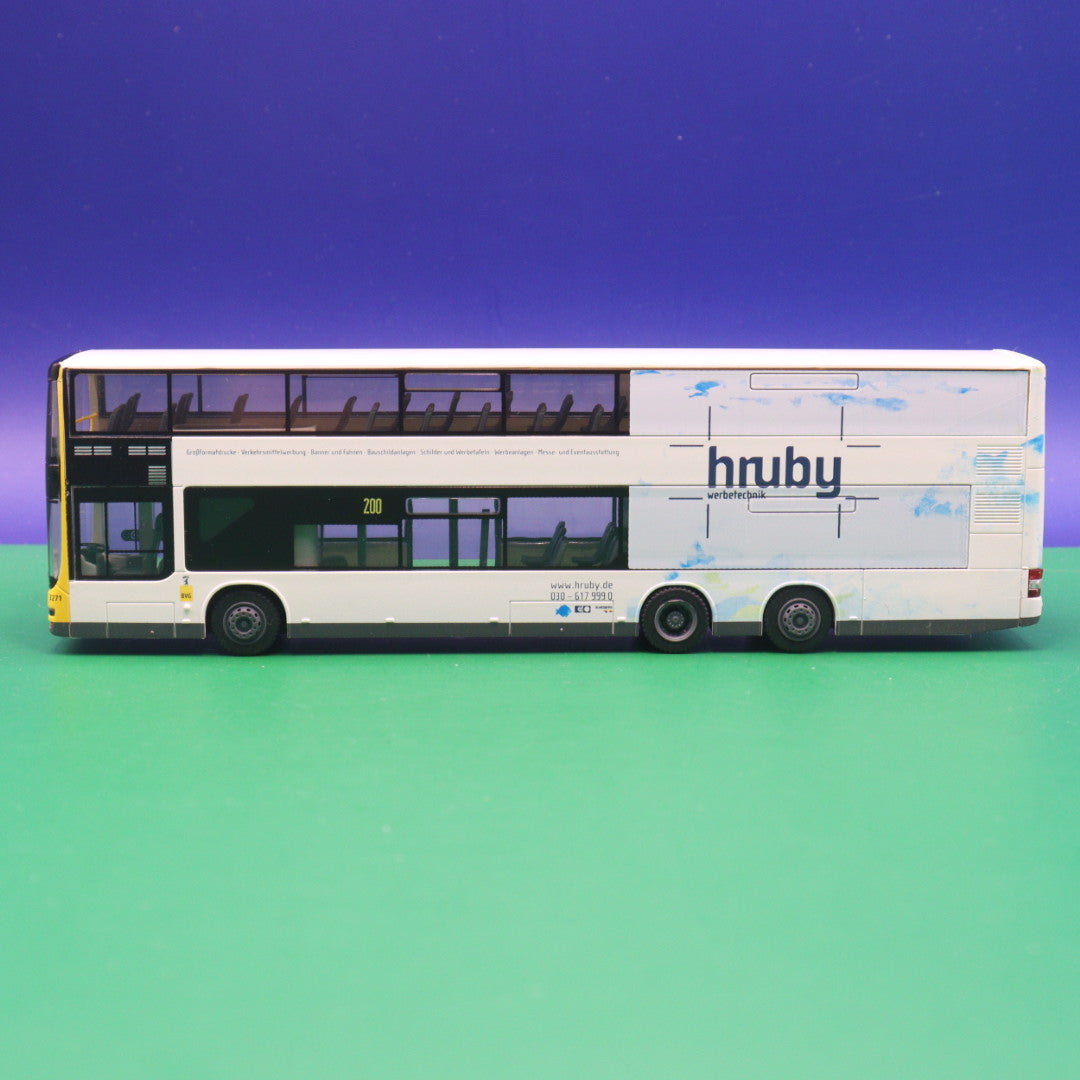 MAN Lions City DL - BVG Berlin - hruby Werbetechnik - Modellbus Rietze 67729