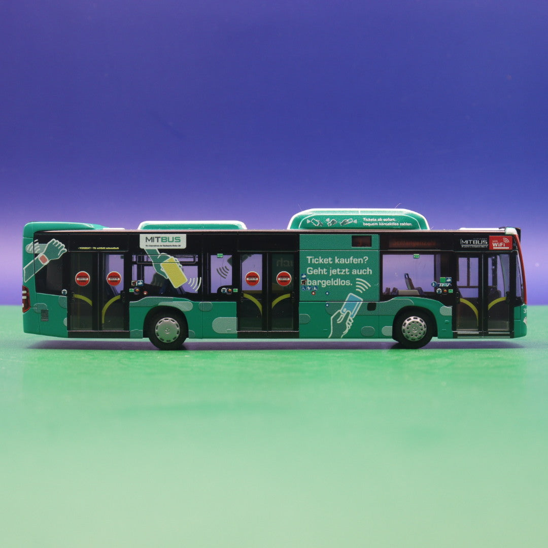 Mercedes Benz Citaro C2 NGT - Mit.Bus Gießen - Modellbus Rietze 73513
