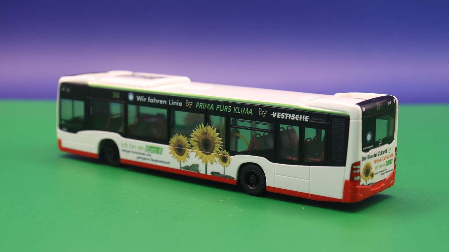 Mercedes Benz Citaro C2 - Vestische Prima fürs klima - Modellbus Rietze 69473