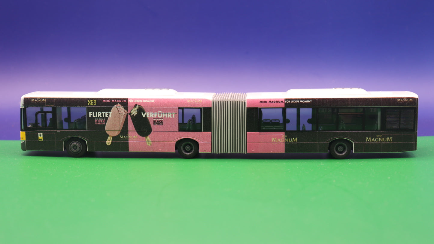 Mercedes Benz Citaro C2 G - BVG Berlin - Magnum Eis - Modellbus Rietze 66861 (Erscheinungsjahr: 05/2016)