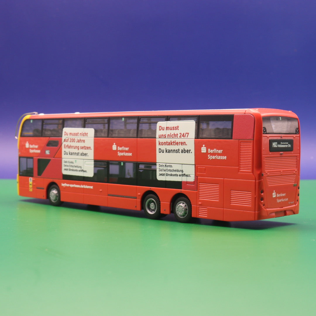 Alexander Denis Enviro 500 - BVG Berlin - Berliner Sparkasse - Modellbus Rietze 78014