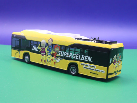 Solaris Urbino 12 electric - BVG Berlin - Verkehrserziehung Modellbus Rietze 73055