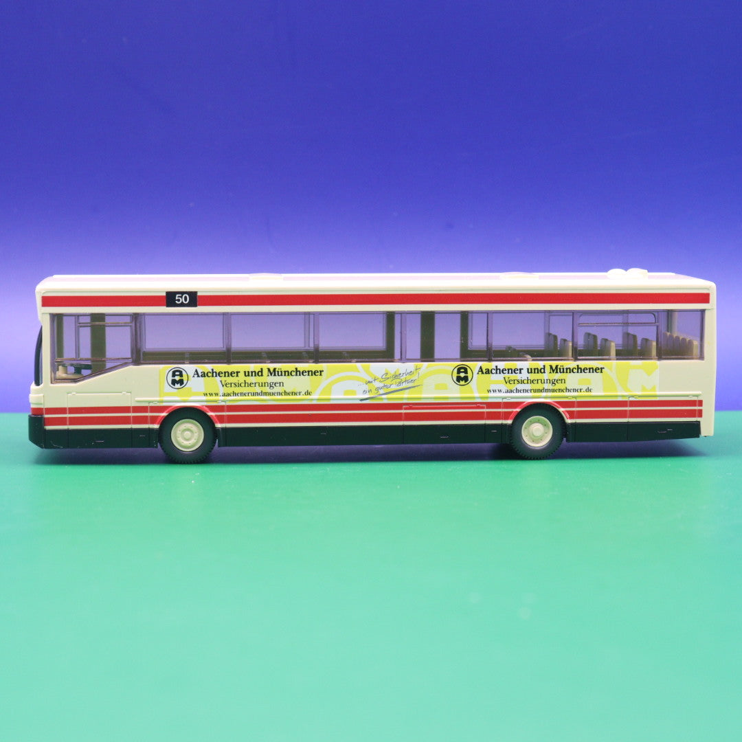Mercedes Benz O405 - Aachener und Münchener Versicherungen - Modellbus Wiking