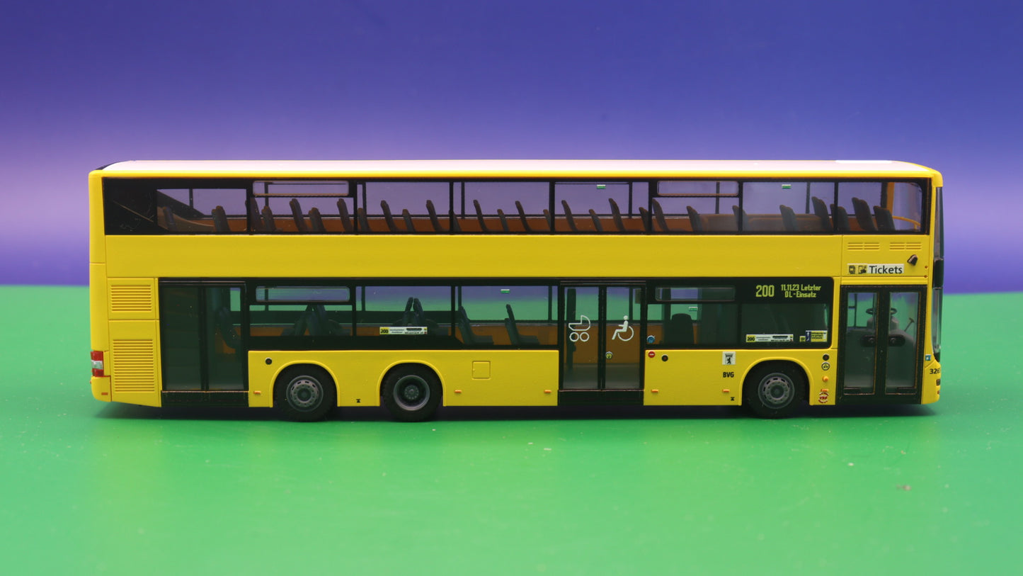 MAN Lion s City DL07 - BVG Berlin - Abschiedsfahrt - letzter DL07 Modellbus Rietze 67697