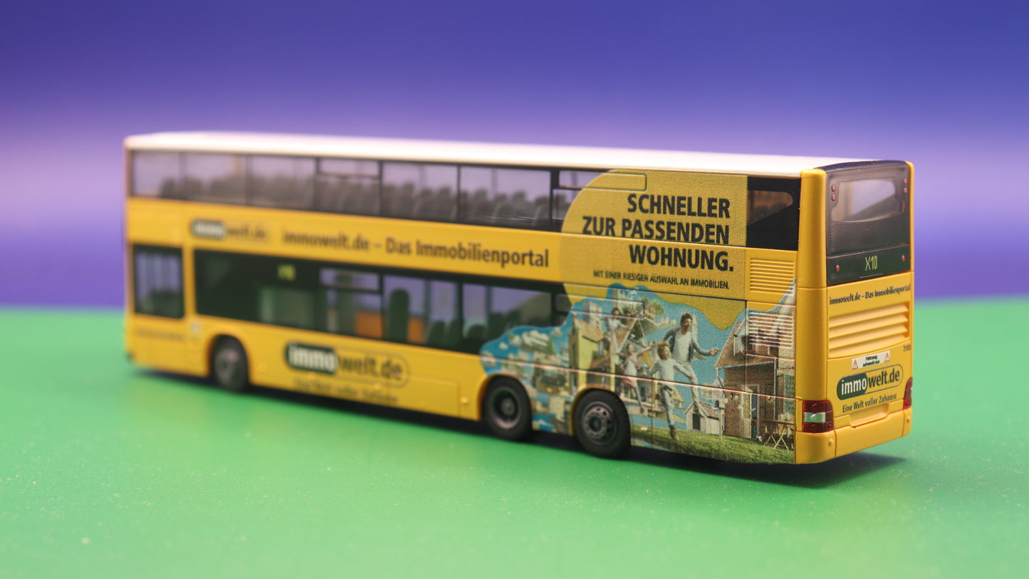 MAN DL 07 - BVG Berlin - Immowelt - Modellbus Rietze 67772 (Erscheinungsjahr: 09/2015)