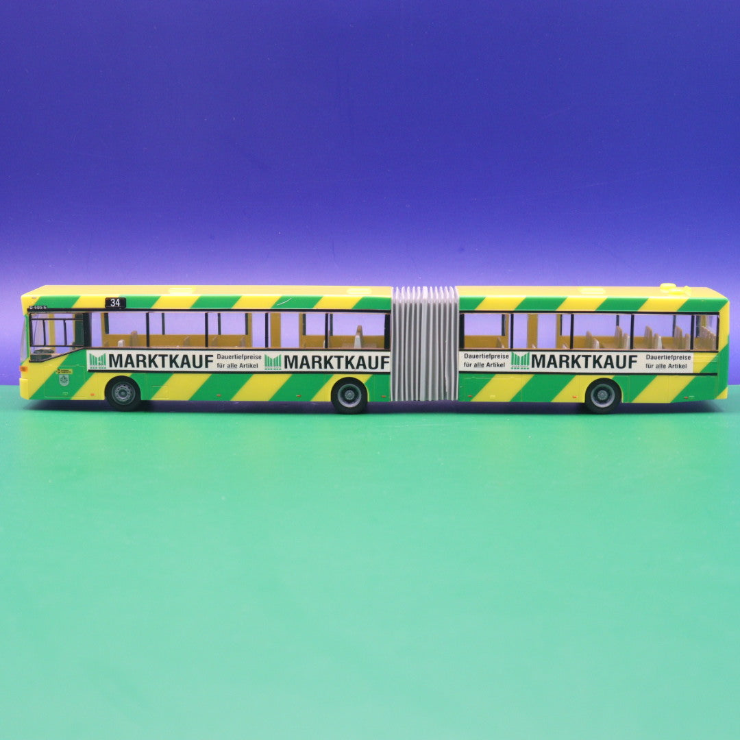 Mercedes Benz O405 G - Stadtwerke Osnabrück - Marktkauf - Linie 34 Heger Friedhof - Modellbus Rietze 69813-2